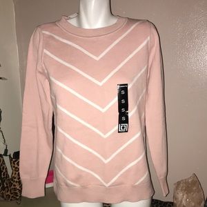 NWT Liz Claiborne women’s sweater S 100% cotton